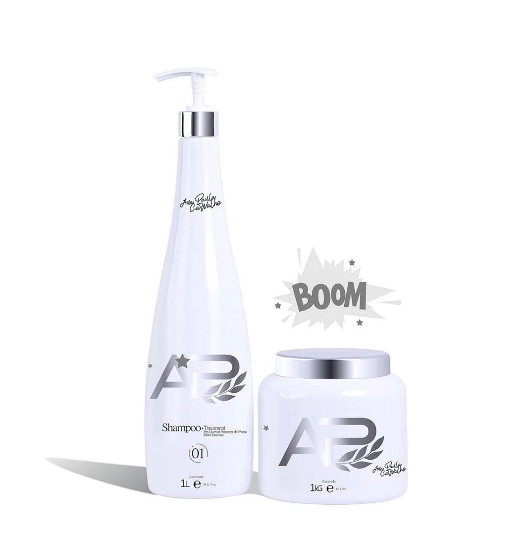 Papoco de Liso shampoo 1 L+ mascara 1kg