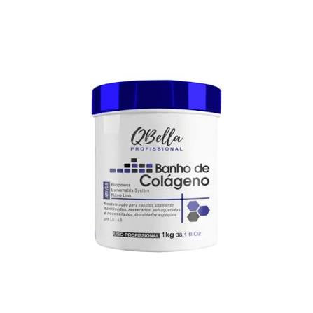 Baño de colágeno reconstructor capilar 1kg para cabello dañado