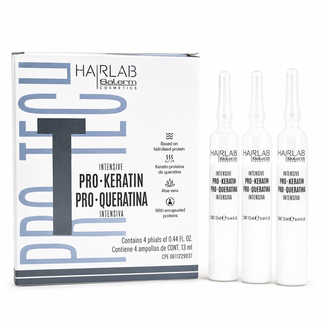 Salerm HairLab Pro-Queratina térmica KeraPlus ampollas reparadoras 4x13ml