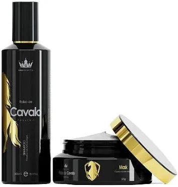 Set de shampoo 300ml y mascarilla Rabo de Carvalho 300g reparadora
