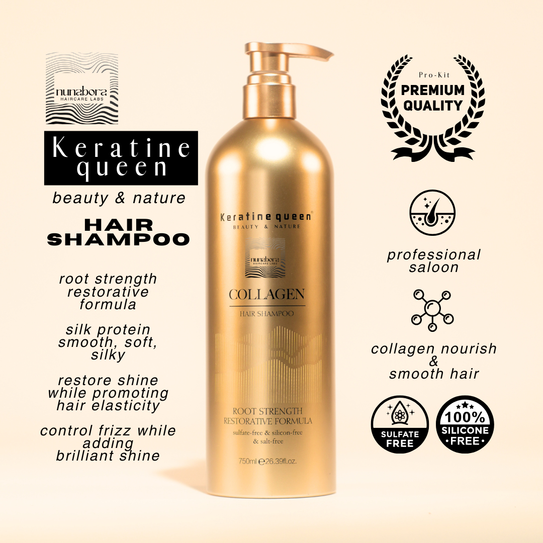 Set collagen  shampoo 750ml - acondicionador 750ml (libre de sulfatos)