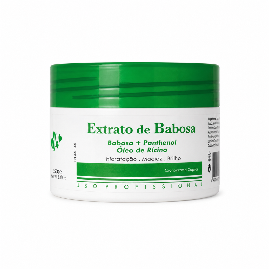 Máscara Extracto de Babosa QBella Profissional – 250 g