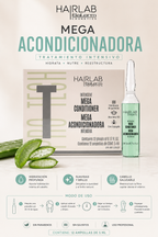 Salerm HairLab Pro-Tech Mega Acondicionadora Intensiva – 12 Ampollas x 5 ml