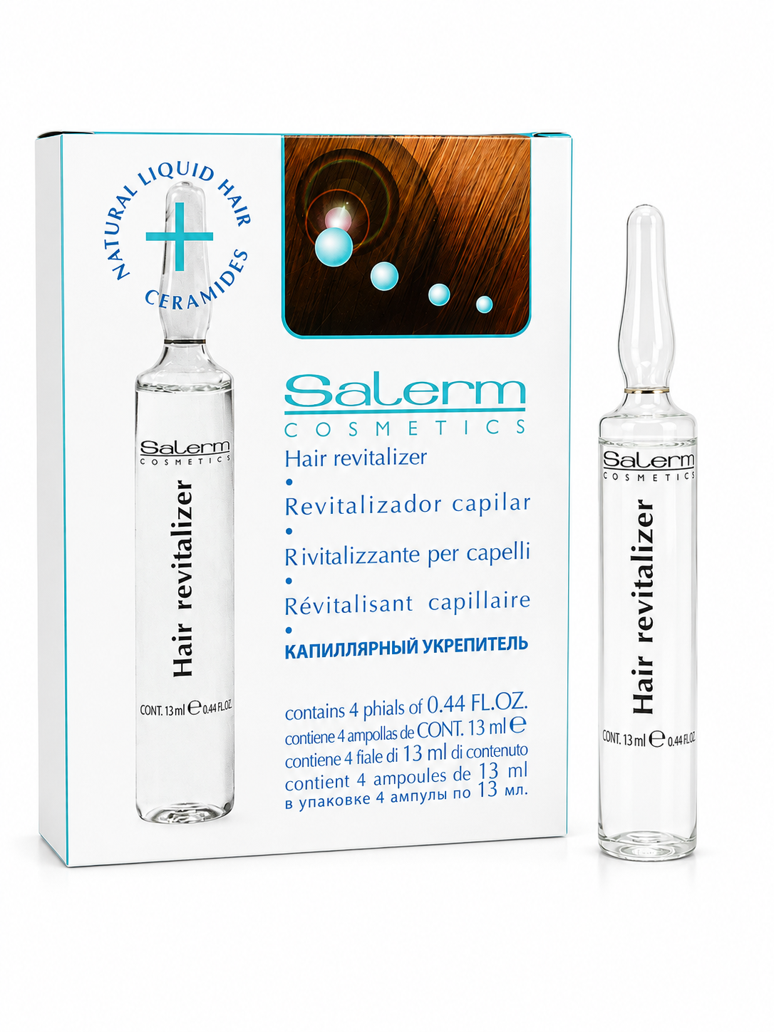 Ampolleta  Revitalizador Capilar de salerm 4 viales