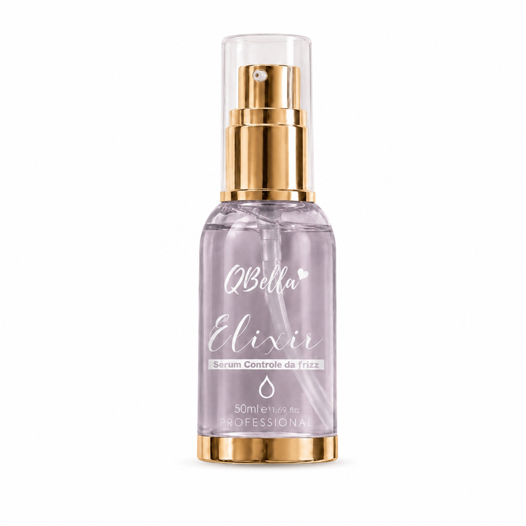 Sérum Elixir QBella Professional – Nutrición, Brillo y Control del Frizz 50 ml