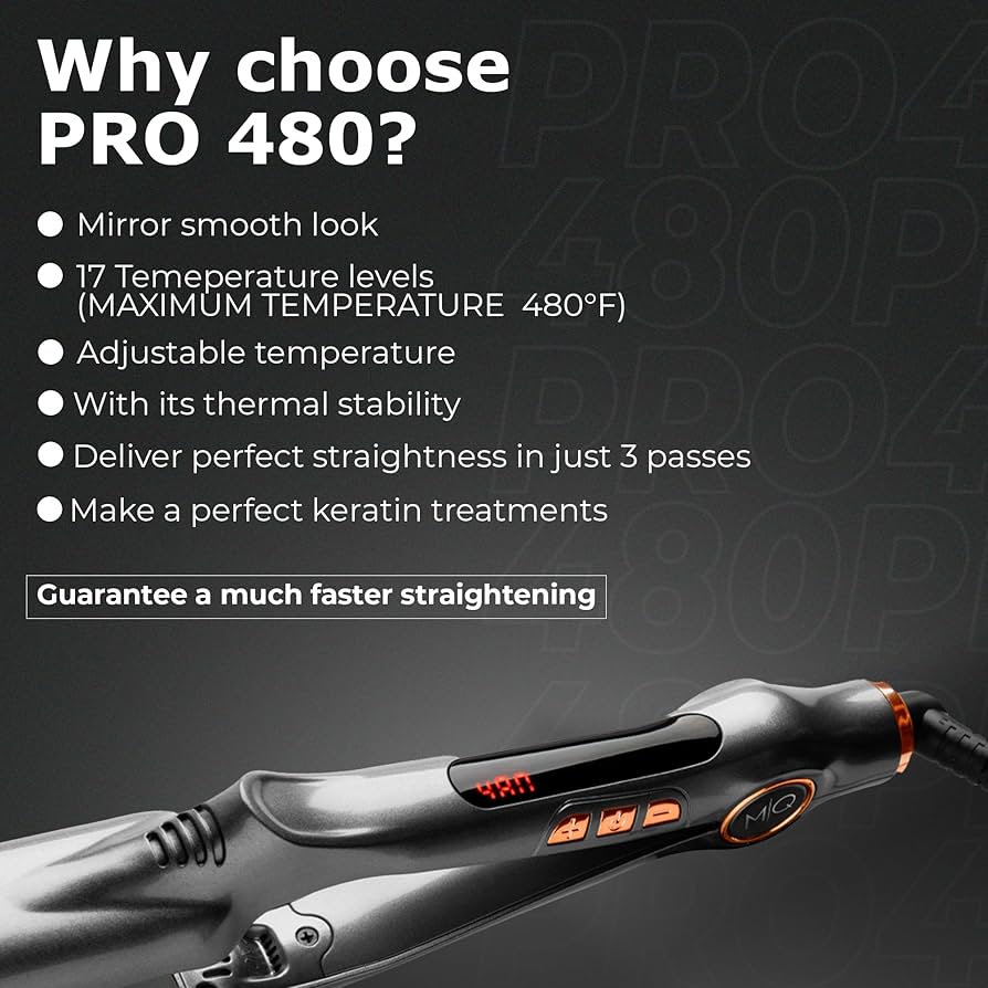 MQ Plancha de cabello profesional