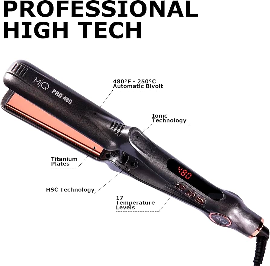 MQ Plancha de cabello profesional