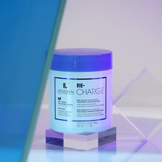 Lendan Violet Charge Shampoo 300ml  + Re-Charge Mask 500ml