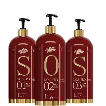 Colección SOS Pro de Ana Paula para reparación intensiva del cabello